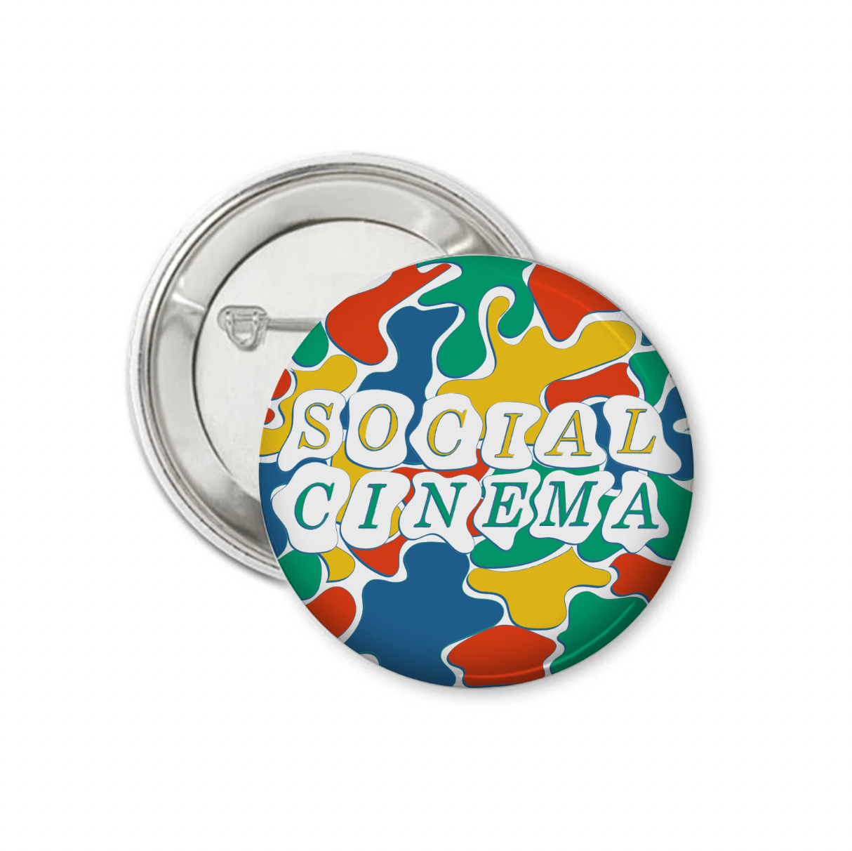 Multi-Colored Logo Pin